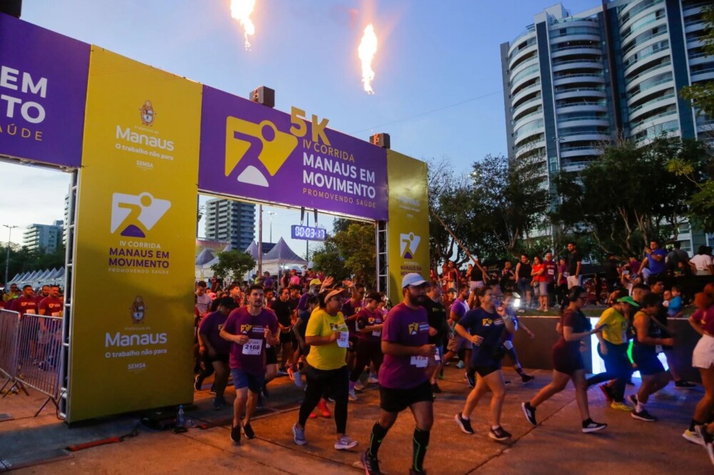 Manaus em Movimento: Sabadão da Saúde e Corrida Kids impulsionam evento no Mirante Lúcia Almeida